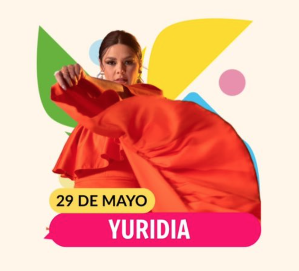 yuridia palenque feria santa rita 2026